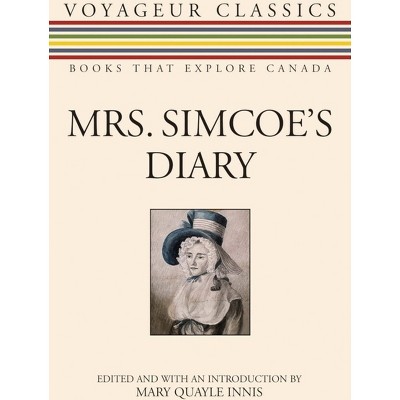 Mrs. Simcoe's Diary - (Voyageur Classics) by  Elizabeth Posthuma Simcoe (Paperback)