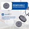WOWOW 7/8-20UNEF Pre Rinse Sprayer with Black Handle Rubber Nozzles for Commercial Sink Faucet - 3 of 4