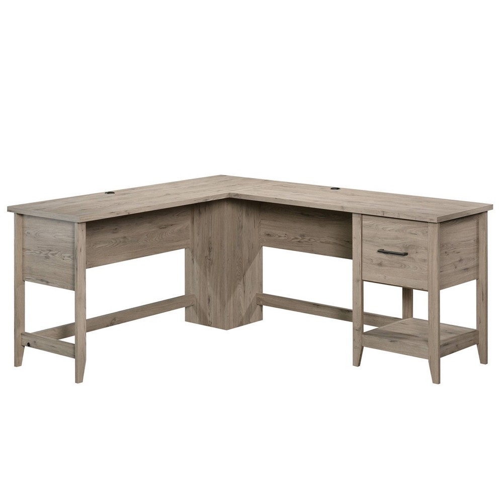 Photos - Office Desk Sauder Summit Station L Desk Laurel Oak: Home Office Furniture with File S 