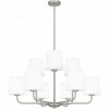 Quoizel Lighting Gallagher 9 - Light Chandelier in  Brushed Nickel - 4 of 4