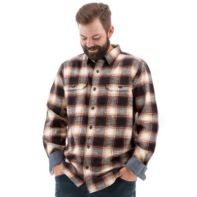 Men's Ecoths Heywood Relaxed Fit Long Sleeve Button Down Shirt : Target