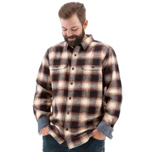 Men's Ecoths Heywood Relaxed Fit Long Sleeve Button Down Shirt - 1 of 4
