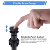 WOWOW 2 1/8 in. x 9 1/2 in. x 9 1/2 in. Pop-up Drain Assembly - 3 of 4