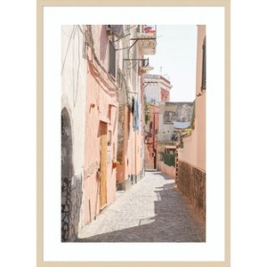 Amanti Art Procida Alleys by Henrike Schenk Wood Framed Wall Art Print - 1 of 4