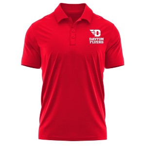 Men's University of Dayton Adult Polo Left Chest Collegiate Logo - 1 of 4