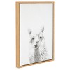 24" x 18" Alpaca Framed Canvas Art - Uniek - image 2 of 3