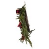 Kurt Adler 24-inch Unlit Berries and Pinecone Rattan Wreath - 4 of 4