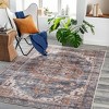 Livabliss 8'10"x12' Tahmis Traditional Machine Washable Rug Camel: Chenille, Flatweave, Pet Friendly - 4 of 4