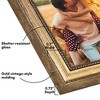 Americanflat Vintage Picture Frame with Beaded Accents with Shatter Resistant Glass and Easel Stand - 3 of 4
