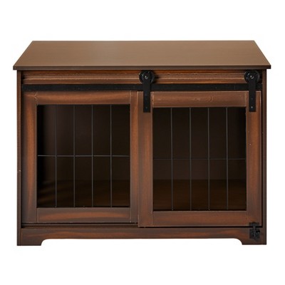 The Lakeside Collection Barn Door Pet Crates