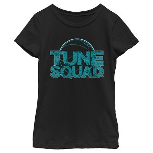 Girl's Space Jam: A New Legacy Tune Squad Basketball Logo T-Shirt - 1 of 4