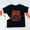 Pumpkin Doily Coquette - Youth Short Sleeve Graphic T-Shirt and Toddler Short Sleeve Graphic T-Shirt - 2 of 4