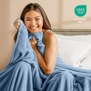 Microplush Fleece Bed Blanket by Bare Home - 3 of 4