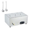 Commercial Food Warmer, 2-Pan Stainless Steel Buffet Bain Marie Steam Table with Adjustable Temperature Control for Catering Restaurants and Parties - 2 of 4