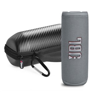 JBL Flip 6 Waterproof Portable Speaker with gSport Carbon Fiber Case - 1 of 4