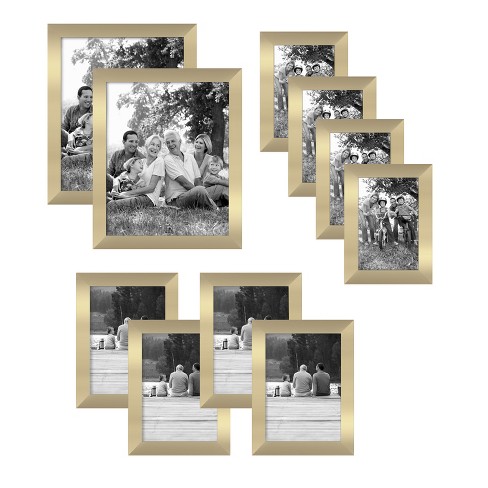 5x7 in Wood Picture Frames 4x6 in Photo Frame Wall or Tabletop Display, 3  Pack