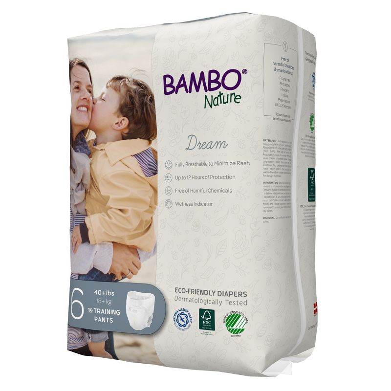 Bambo Nature Dream Unisex Training Pants, Size 6, 4 of 6