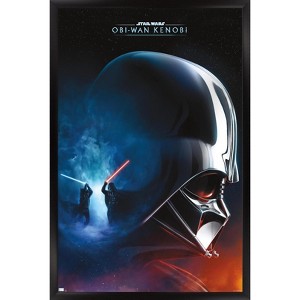 Trends International Star Wars: Obi-Wan Kenobi - Darth Vader Collage Framed Wall Poster Prints - 1 of 4