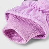 Baby Girls' Snowplay Mitten - Cat & Jack™ Lavender 12-24M - image 3 of 3