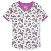 Sleep On It Girls 2-Piece Super Soft Jersey Snug-Fit Pajama Set - 2 of 4