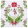 Ganz 4.0 Inch Holiday Icon Coaster Set Santa Deer Snowman Cardinal Coasters - 2 of 4