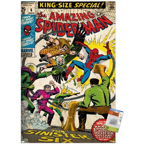 Marvel Comics Spider-Man Amazing Fantasy #15 Comic Book Canvas