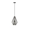 Quintus Plated Bronze Steel Mini-Pendant Light - Modern 1-Bulb Design, Dimmable, 12.25" - 4 of 4