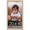 PosterPalooza | Panoramic Classic Modern Yellow Frame - UV Acrylic, Foam Board Backing, Hanging Hardware - 2 of 4
