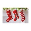 TAG Stripe Knit Stocking - 2 of 2