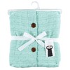 Hudson Baby Unisex Baby Faux Shearling Knitted Baby Lounge Stroller Wrap Sack, Mint, One Size - 2 of 3