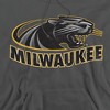 University of Wisconsin-Milwaukee Official Distressed Primary Logo Adult Pull-Over Hoodie - 2 of 4