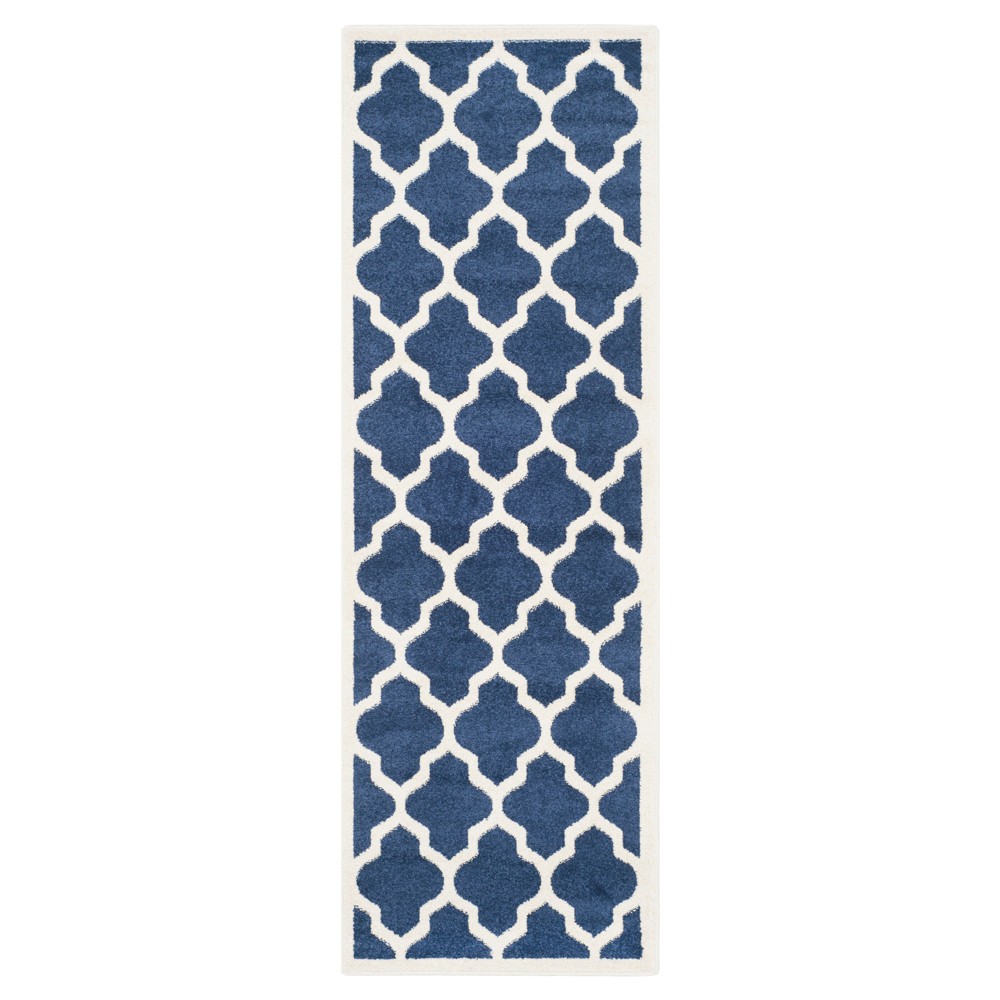 2'3inx11' Runner Clichy Navy /Beige - Safavieh