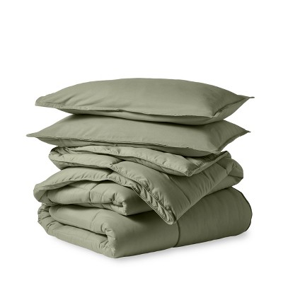 Bare Home Goose Down Alternative Comforter Set-oversized queen