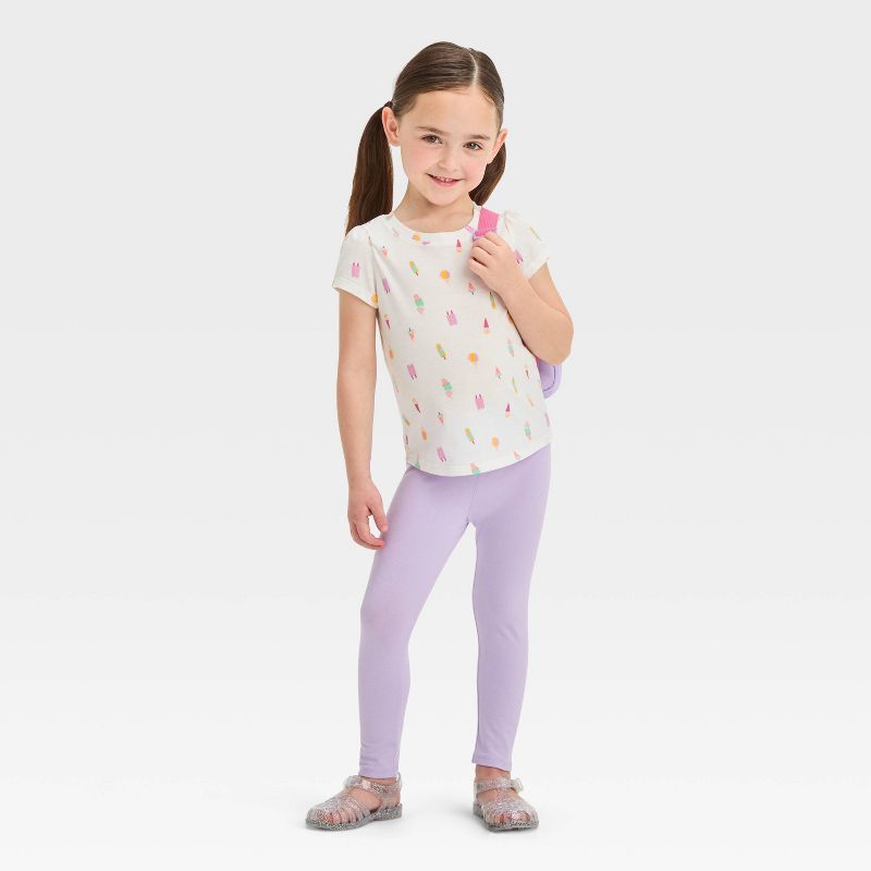 Toddler Girls' Popsicles T-Shirt - Cat & Jack™ White, 4 of 7
