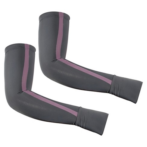 Unique Bargains Pair Cooling Arm Sleeves For Women Sports Arm