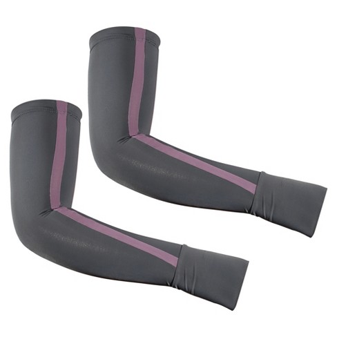 Unique Bargains Protection Arm Sleeves Hppe Prevent Scratche Cut Resistant  Sleeves With Thumb Hole 1 Pair Gray M : Target