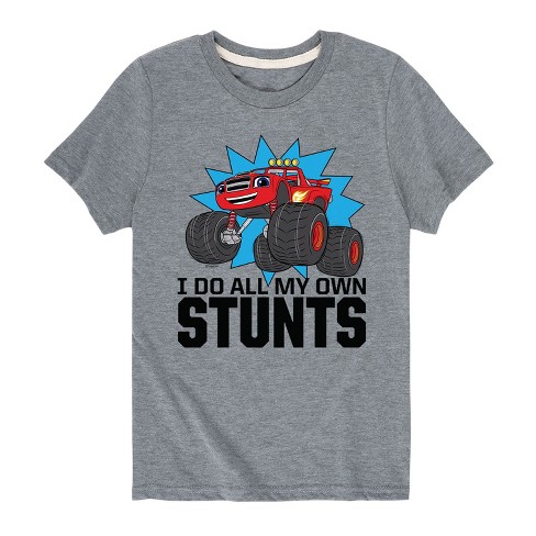 Boys' - Blaze and the Monster Machines - I Do All My Own Stunts Short Sleeve Graphic T-Shirt - image 1 of 4