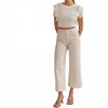 Women's Cropped Flare Jeans - entro - 4 of 4