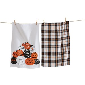 tagltd Trick Or Treat Dishtowel Set of 2 - 1 of 2