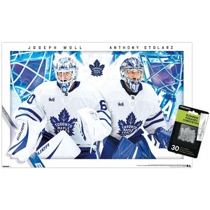 Trends International NHL Toronto Maple Leafs - Anthony Stolarz & Joseph Woll 25 Unframed Wall Poster Prints - 1 of 4