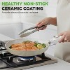 NutriChef 18-Piece Stylish Kitchen Cookware Set - 2 of 4