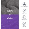 Extra Warm Dog Coat Soft Reflective Adjustable Winter Jacket with Buckle Fleece Turtleneck for Cold Weather - 4 of 4
