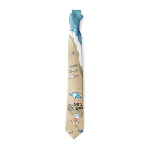 Crazy Dog That's Shady Necktie Funny Neckties for Men Nerdy Tie Mens Novelty Neckties - 1 of 4