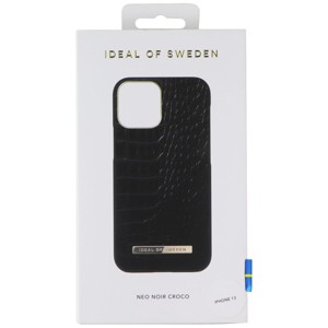 iDeal of Sweden Atelier Case for Apple iPhone 13 - Neo Noir Croco Black - 1 of 1
