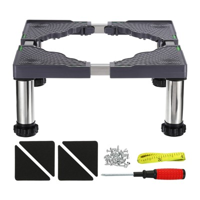 Unique Bargains 4 Strong Feet Multi-Functional Adjustable Mini Fridge Stands