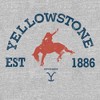 Women's Yellowstone Distressed Rider Silhouette Est. 1886 T-Shirt - image 2 of 4