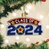 Old World Christmas 3.0 Inch Class Of 2024 Graduation School Tree Ornaments - 3 of 3