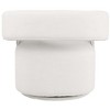 Meridian Furniture,Niya Cream Linen Textured Fabric Swivel Accent Chair - 2 of 4