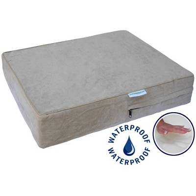 X-Large Khaki Orthopedic Memory Foam Outdoor Pet Bed