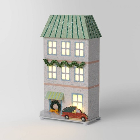 BRAND NEW WONDERSHOP 8.5@ BATTERY OPERATED LIGHTED HOUSE 2024